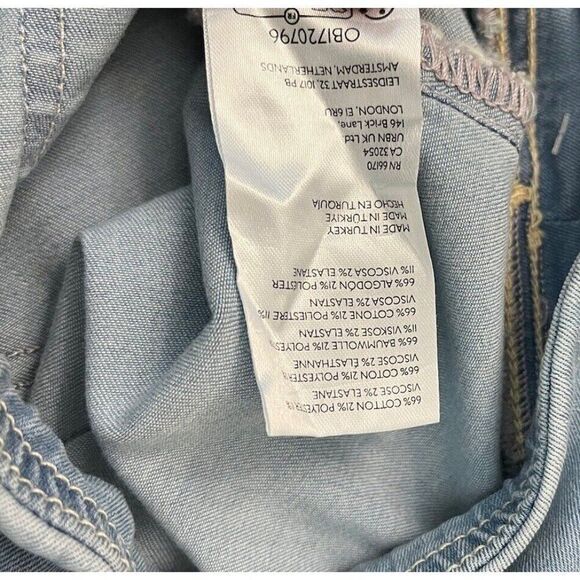 We The Free People Ladies XS Light Blue Jeans Pull On 25 x 27 Bootcut - Picture 5 of 5